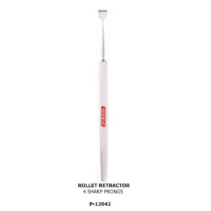 Rollet Retractor 4 Sharp Prongs