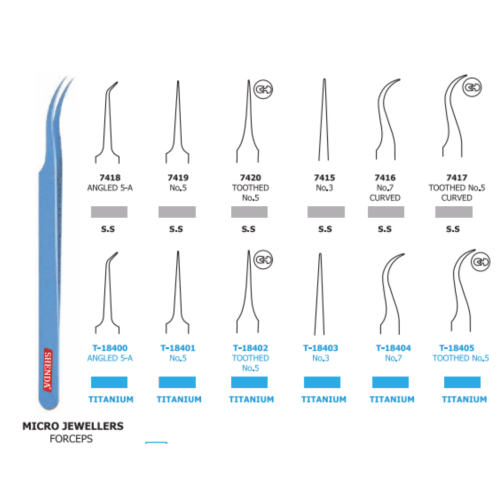 MICRO JEWELLERS FORCEPS