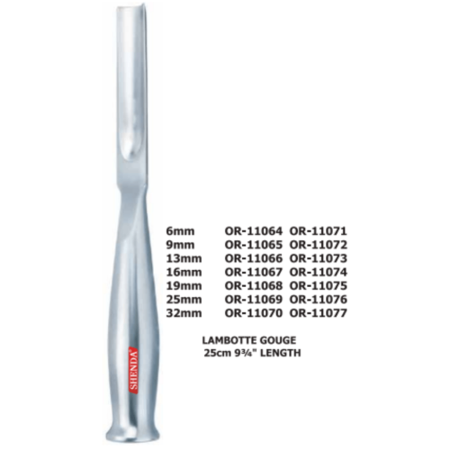 Lmbotte Gouge Length-25cm 9¾”