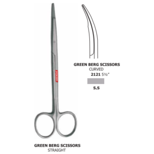 GREEN BERG SCISSORS (S.S)