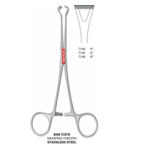 Bab Cock Grasping Forceps (S.S)