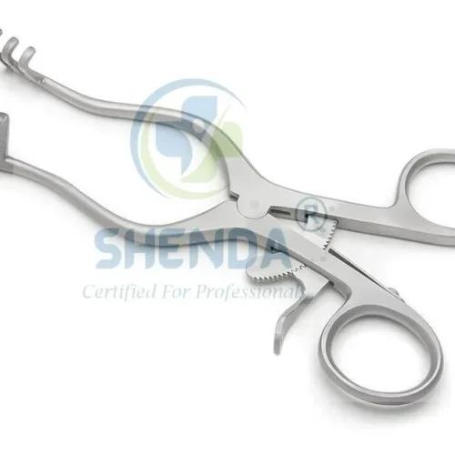 self retaining retractors weitlaner straight retractor 13cm prongs blunt