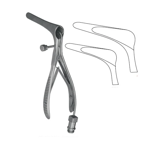 Killian Nasal Speculum With Fiber Optic Light