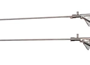 Laparoscopics Needle Holder Curved Jaw Right & Left Hand Reusable