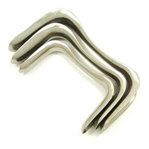 Sims Vaginal Speculums/Retractors, Set of 3 (Small, Medium & Large)