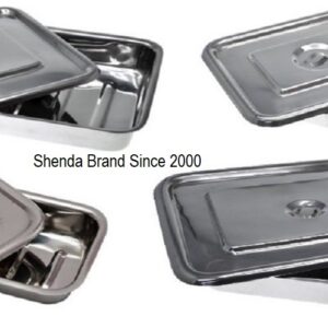 Surgicals Stainless Steel with Cover Lid (15x12 Inch)